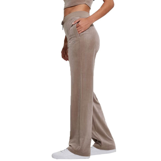 Guess Γυναικείο παντελόνι Couture Straight Long Pant